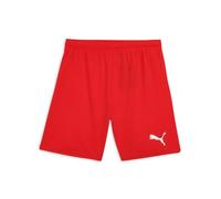 PUMA Mixte enfant Teamrise Jr Short d contract , Puma Rouge- Puma Blanc, 176 EU