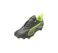 PUMA Ultra 5 Play FG/AG JR Chaussure de Football, Matte Aged Silver-Yellow Alert Aged Silver, 28 EU