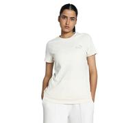 PUMA Mixte Ess Elevated Tee T-shirts, Neige Alpine, S EU