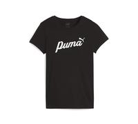 PUMA Mixte Ess+ T-Shirt Imprimé Blossom Tee, Puma - Noir, M EU