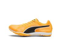PUMA Mixte Evospeed Haraka 8 Unisex Track and Field Shoe, Sun Stream Black White, 44 EU