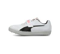 PUMA Mixte Evospeed High Jump 6 Chaussure d'athlétisme, White Black-Lava Blast, 44.5 EU