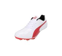 PUMA Mixte Evospeed Sprint 14.5 Track and Field Shoe, White Red Silver, 40.5 EU