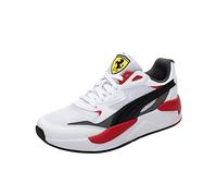 PUMA Mixte Ferrari X-Ray Speed Basket, White-Smoked Pearl Black, 44 EU