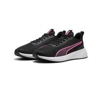PUMA Mixte Flyer Lite 3 Chaussure de Course sur Route, Pixel Noir et Rose, 38 EU
