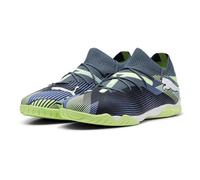 PUMA Mixte Future 7 Match IT Soccer Shoe, Gray Skies White-Fizzy Apple, 44.5 EU