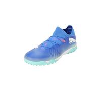PUMA Mixte Future 7 Match TT Soccer Shoe, Bluemazing White-Electric Peppermint, 45 EU