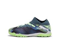 PUMA Mixte Future 7 Match TT Soccer Shoe, Gray Skies White-Fizzy Apple, 44 EU