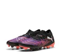 PUMA Mixte Future 8 Match FG/AG Chaussure de Football, Black White Glowing Red, 43 EU