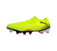 PUMA Mixte Future 8 Match Low FG/AG Chaussure de Football, Yellow Alert Black-Sun Struck, 41 EU