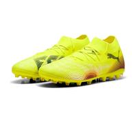PUMA Mixte Future 8 Match MG Chaussure de Football, Yellow Alert Black-Sun Struck, 41 EU