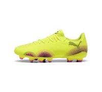 PUMA Future 8 Play FG/AG, Chaussure de Football Unisexe, Yellow Alert-PUMA Black-Sun Struck,