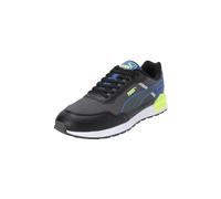 PUMA Mixte Graviton Mega Basket, Asphalt-Dark Shadow Black-Lime Squeeze-Limoges, 41 EU