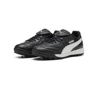 PUMA Mixte King Liga TT Chaussure de Football, Black White Silver, 46 EU