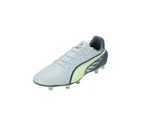PUMA Mixte King Match FG/AG Soccer Shoe, Frosted Dew-Fizzy Apple-Gray Skies, 45 EU