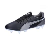 PUMA Mixte King Match MxSG Soccer Shoe, Black White-Cool Dark Gray, 44.5 EU