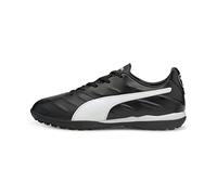 PUMA Mixte King Pro 21 TT Chaussure de Football, Black White, 39 EU
