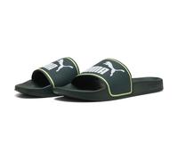 PUMA Mixte Leadcat 2.0 Sandale Glissante, Green Terrain Lumière pétillante Blanche, 49.5 EU