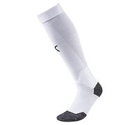 PUMA Mixte Liga Socks Chaussettes, Puma White-Puma Black, 3 EU