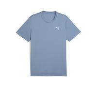 PUMA Mixte M Tad Essential Poly Texture Tee T-Shirts, Bleu Froid., M EU