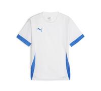 Puma Mixte Match Teamgoal Jr Maillot De Football, Puma Blanc/Noir Puma/Bleu, 140 EU