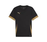 Puma Mixte Match Teamgoal Jr Maillot De Football, Puma Noir-Puma Doré, 164 EU