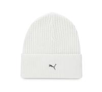 PUMA Mixte Metal Cat Beanie Bonnet, Blanc Chaud, Taille Unique EU