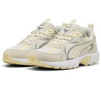 PUMA Mixte MILENIO Tech Suede Basket, Alpine Snow Aged Silver, 37 EU