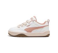 PUMA Mixte Park Lifestyle Sneaker, White-Deeva Peach-Island Pink, 46 EU