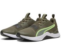 PUMA Mixte Prospect Chaussure athlétique Tout Sport, Loden Green Black-Green Glare, 37.5 EU