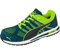 PUMA Elevate Knit Green Low 643170-46 Chaussures de sécurité S1P Pointure (EU): 46 vert, jaune 1 pc(s)