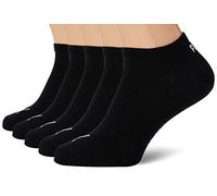 PUMA Mixte Puma Unisex Plain Sneaker Socks (5 Pack) Chaussettes, Noir, 43-46 EU
