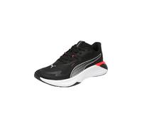 PUMA Mixte PWR Hybrid TR Chaussure athlétique Tout Sport, Black White Glow Red Gray Echo, 36 EU