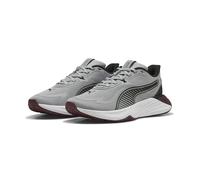 PUMA Mixte PWR Hybrid TR Chaussure athlétique Tout Sport, Gris Echo Ruby Shimmer Noir, 40.5 EU