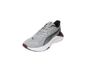 PUMA Mixte PWR Hybrid TR Chaussure athlétique Tout Sport, Gris Echo Ruby Shimmer Noir, 46 EU