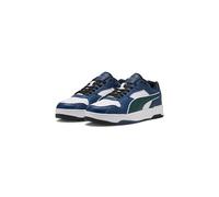 PUMA Mixte Rbd Break Low Basket, Perse Bleu Vert Terrain Blanc, 43 EU