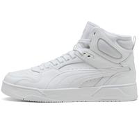 PUMA Mixte Rbd Break Mid Basket, Blanc Froid Gris Clair Noir, 41 EU