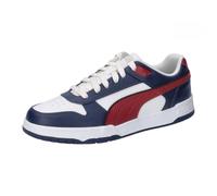 PUMA Mixte RBD Game Low Sneaker, Club Navy-Intense Red-Warm White, 40.5 EU