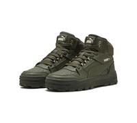PUMA Mixte Rebound Abrupt Basket, Toile Olive Foncée Blanc, 47 EU