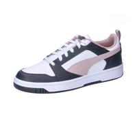PUMA Mixte Rebound v6 Low Sneaker, Strong Gray-Mauve Mist White, 38 EU