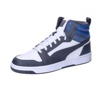 PUMA Mixte Rebound v6 Sneaker, White-Galactic Gray-Clyde Royal, 42 EU