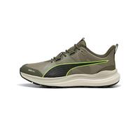 PUMA Chaussure de course 'Reflect Lite' kaki / vert fluo / noir, Taille 37,5