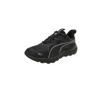 PUMA Mixte Reflect Lite Trail PTX Road Running Shoe, Black Silver-Cool Dark Gray, 42 EU