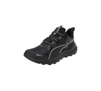PUMA Mixte Reflect Lite Trail Road Running Shoe, Black-Cool Dark Gray Silver, 46 EU