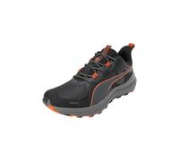 PUMA Mixte Reflect Lite Trail Road Running Shoe, Black-Flame Flicker, 37 EU