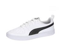 PUMA Mixte Rickie Basket, White Black, 42 EU