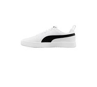 PUMA Mixte Rickie Jr Basket, Puma Blanc Puma Noir, 38.5 EU