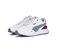 PUMA Mixte Runtamed Plus Retro Prep Basket, Bois de plongée Blanc Violet, 44 EU