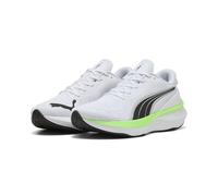 PUMA Mixte SCEND Pro 2 Chaussure de Course sur Route, White Black-Green Glare, 38 EU