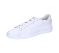 PUMA Mixte Smash 3.0 L Sneaker, White-Rosebay Silver, 44.5 EU